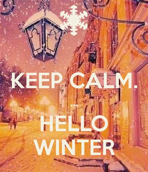 10 Hello Winter And Happy Winter Quotes