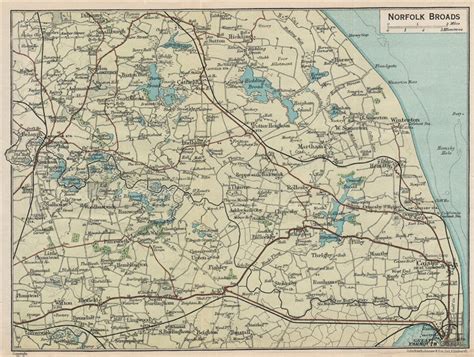 NORWICH Vintage Town City Map Plan Norfolk 1950 Old Vintage Chart