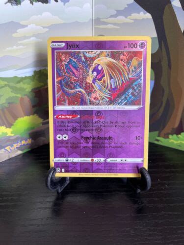 Jynx 062 195 Silver Tempest Reverse Holo Uncommon Pokemon Card