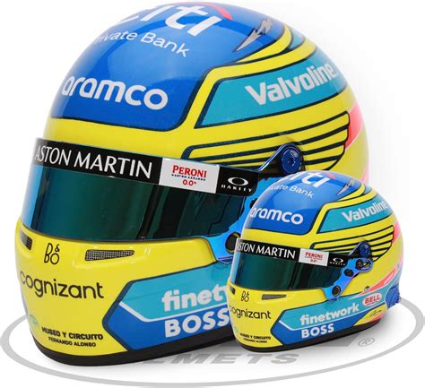 Aston Martin F1 Team Fernando Alonso 2024 12 Scale Mini Replica