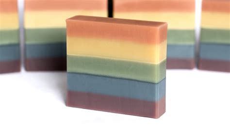 Rainbow Soap Making Using Natural Colorants YouTube