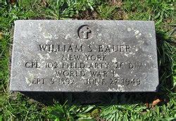 William S Bauer 1892 1949 Find A Grave Memorial