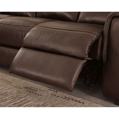 Ashley Signature Design Alessandro U2550218 Power Reclining Loveseat With Console Dunk