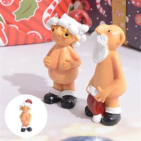 Christmas Pre Sale Off Pieces Set Christmas Funny Naked Santa Cla