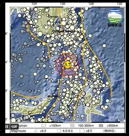 Info Gempa Terkini M Di Sulawesi Utara Hari Ini April