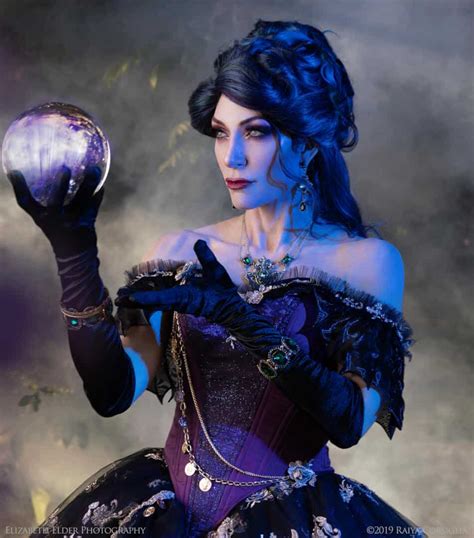 Custom Madame Leota Gown Materializes In Photos And Video Inside The