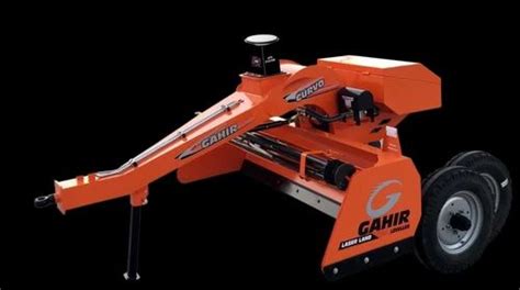 Mild Steel Gahir Curvo Double Axle Laser Land Leveller For Agriculture