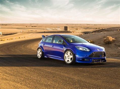 Blue Ford Focus St Rs Look Mk3