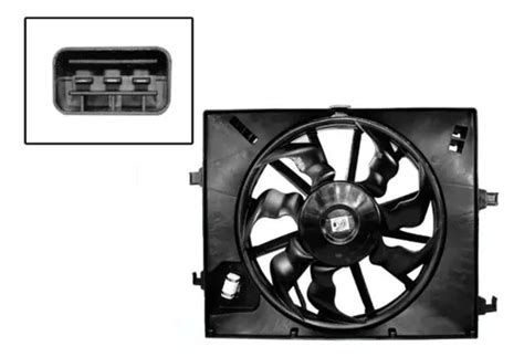 Motoventilador Compatible Con Hyundai Accent 00 05 5 Aspas