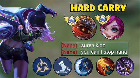 NATALIA HARD CARRY MELAWAN HERO META BUILD TOP 1 GLOBAL NATALIA