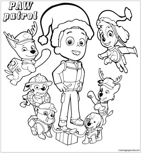 Best Paw Patrol Everest Coloring Page - Free Printable Coloring Pages