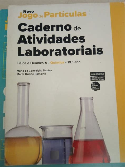 Livro e cadernos de atividades de Física e química A 10 ano Ramada E