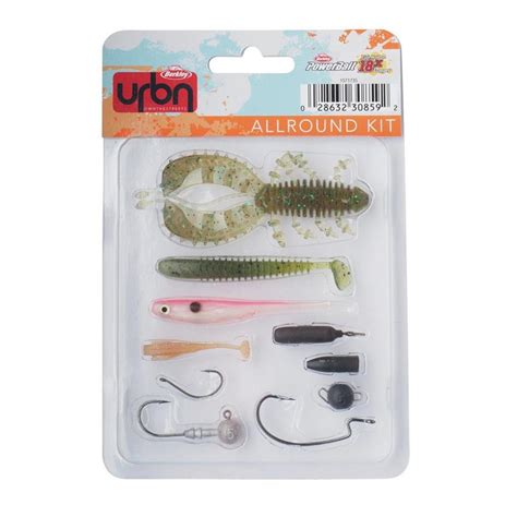 Kit Leurres Souples Berkley Urbn Allround Kit