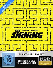 Shining 1980 US Kinofassung 4K Limited Steelbook Edition 4K UHD Blu