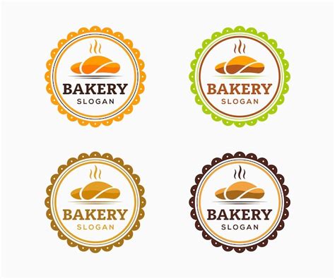 Premium Vector | Modern bakery logo design template