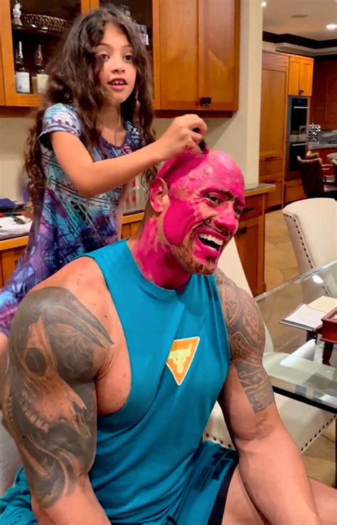 Dwayne Johnson Gets Makeover from Daughters: 'Make Me Look Handsome'