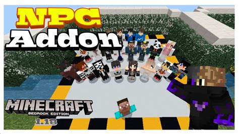 Custom Npcs Addon Mcpe Bedrock Mod Off