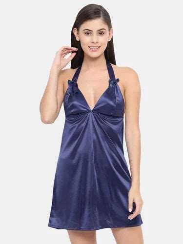 Sexy Honeymoon Blue Babydoll Lingerie Bikini Dress B41n Ladies