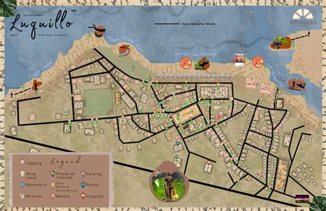 Luquillo Tourist Map - Sonsoleá