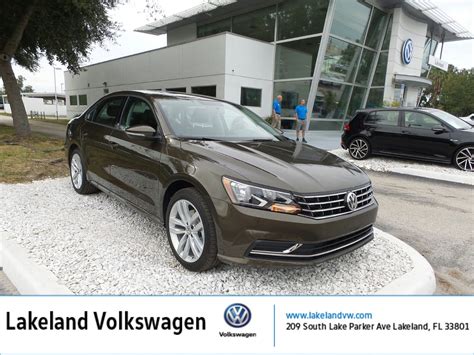 New 2019 Volkswagen Passat 2 0t Wolfsburg Edition 4dr Car In Lakeland Kc000476 Lakeland