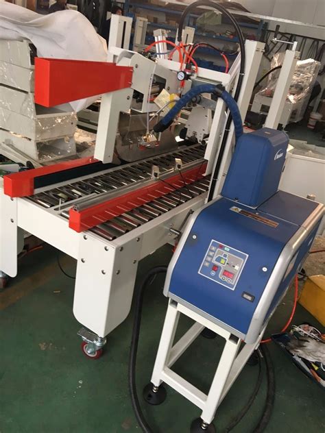 Double Column Hot Melt Glue Case Sealer Machine Carton Sealing Machine And Case Sealing Machinery
