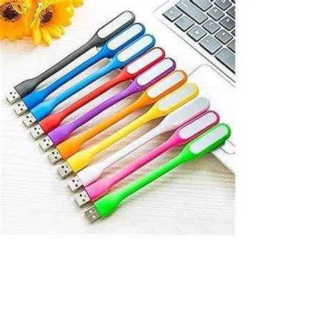 Flexible USB LED Light Lamp For Home Multicolour Number Of Ports