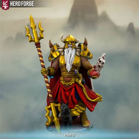 Hero Forge Odin By Ysidromerlinus On Deviantart