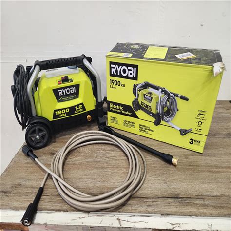 Phoenix Location New Ryobi Psi Gpm Cold Water Wheeled Corded