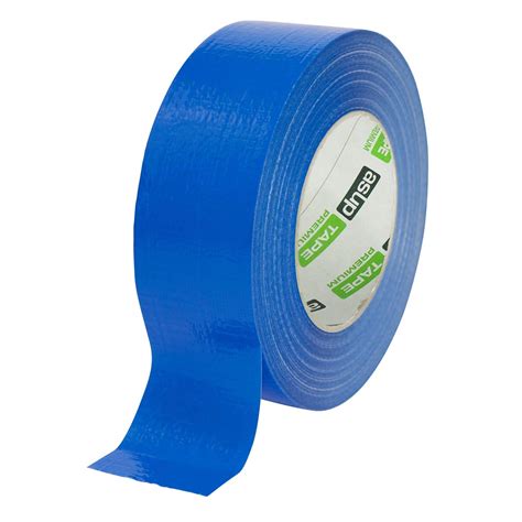 Asup Tape Premium Gewebeklebeband Mm X M Blau F R Innen