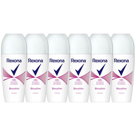 Rexona Biorythm Antyperspirant Roll On 6x50ml 14034685362 Allegro Pl