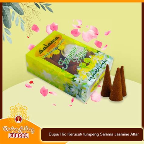 Jual Dupa Hio Kerucut Tumpeng Salama Jasmine Attar Shopee Indonesia