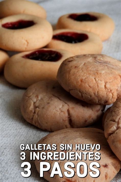 Galletas Sin Huevo Y Sin Gluten Con 3 Ingredientes Artofit