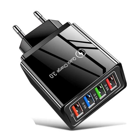 ᐉ Зарядное устройство Alitek 3 Port USB 3x3,1A White/Black