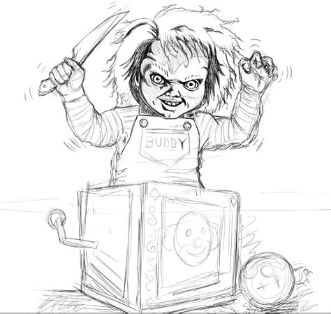 Chucky Sketch – SweetRavin's Blog