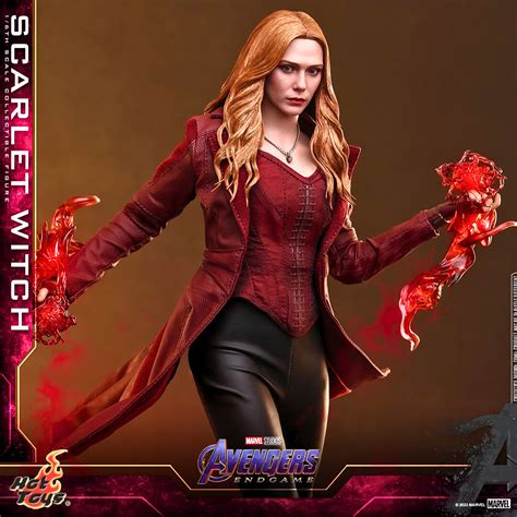 Hot Toys 系列 可動蒐藏模型 復仇者聯盟終局之戰 緋紅女巫 DX 無人島玩具