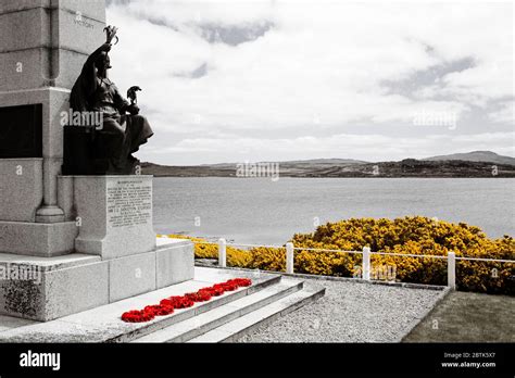 1914 batalla de las malvinas memorial fotografías e imágenes de alta