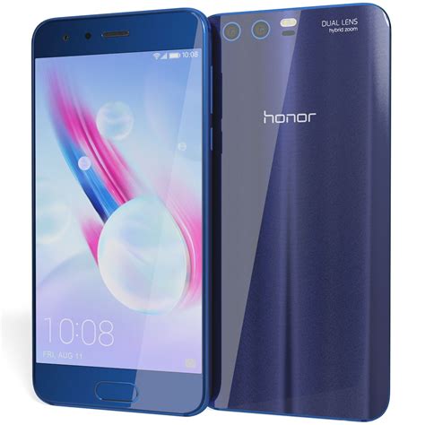 Huawei Honor 9 Azul Zafiro Modelo 3D $39 - .max .3ds .fbx .obj - Free3D