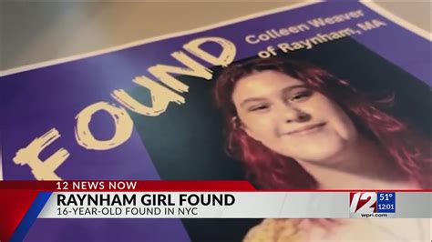 Missing Raynham Teen Found Safe In Nyc Youtube