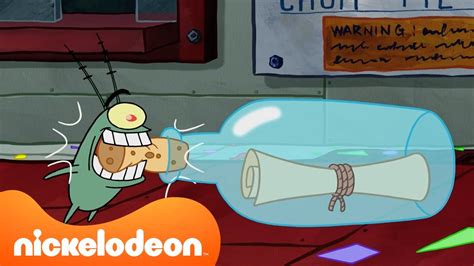 Plankton Is The King Of Scheming 👑 Spongebob Nickelodeon Uk Youtube