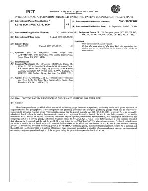 Fillable Online Fischer Tropsch W098 Form Fax Email Print PdfFiller