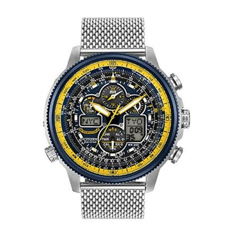 Citizen Citizen Mens Eco Drive Navihawk A T Chronograph Perpetual