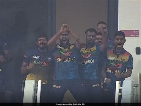 Chamika Karunaratnes Naagin Dance After Sri Lanka Knock Bangladesh Out