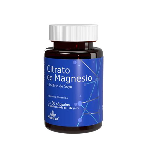 Citrato De Magnesio Naturex Online