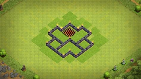 Town Hall 4 Th4 Farming Basetrophy Base Best Farming Base Youtube