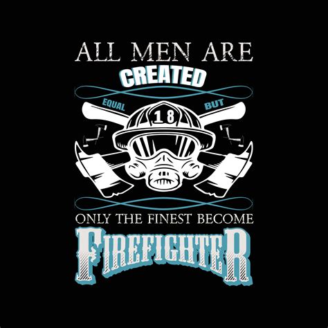 Firefighter t-shirt design 20216766 Vector Art at Vecteezy