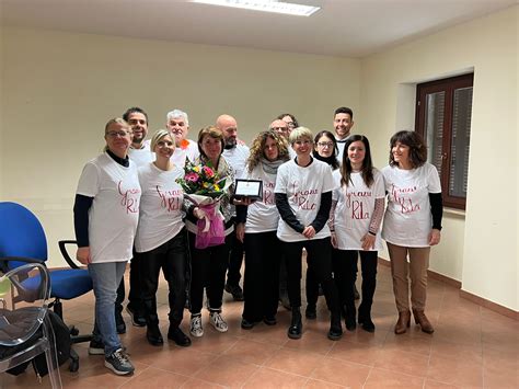 Appignano Del Tronto Dopo 42 Anni Di Servizio La Dipendente Rita