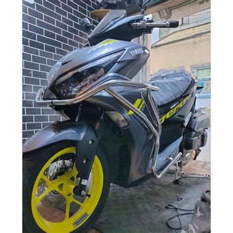 Yamaha Aerox V2 Crash Guard Pure Stainless CGM Shopee Philippines