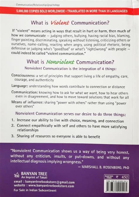 Nonviolent Communication Introduction Video Training And Workbook