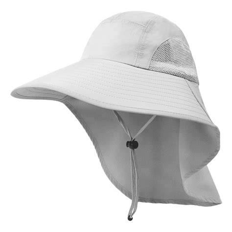 Wide Brim Sun Hat Men Women, Hiking Fishing Sun Hat, Chin Strap, Safari ...