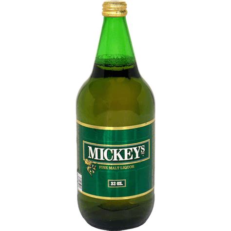 Mickeys Fine Malt Liquor Ale Beer Fl Oz Bottle Abv Beer